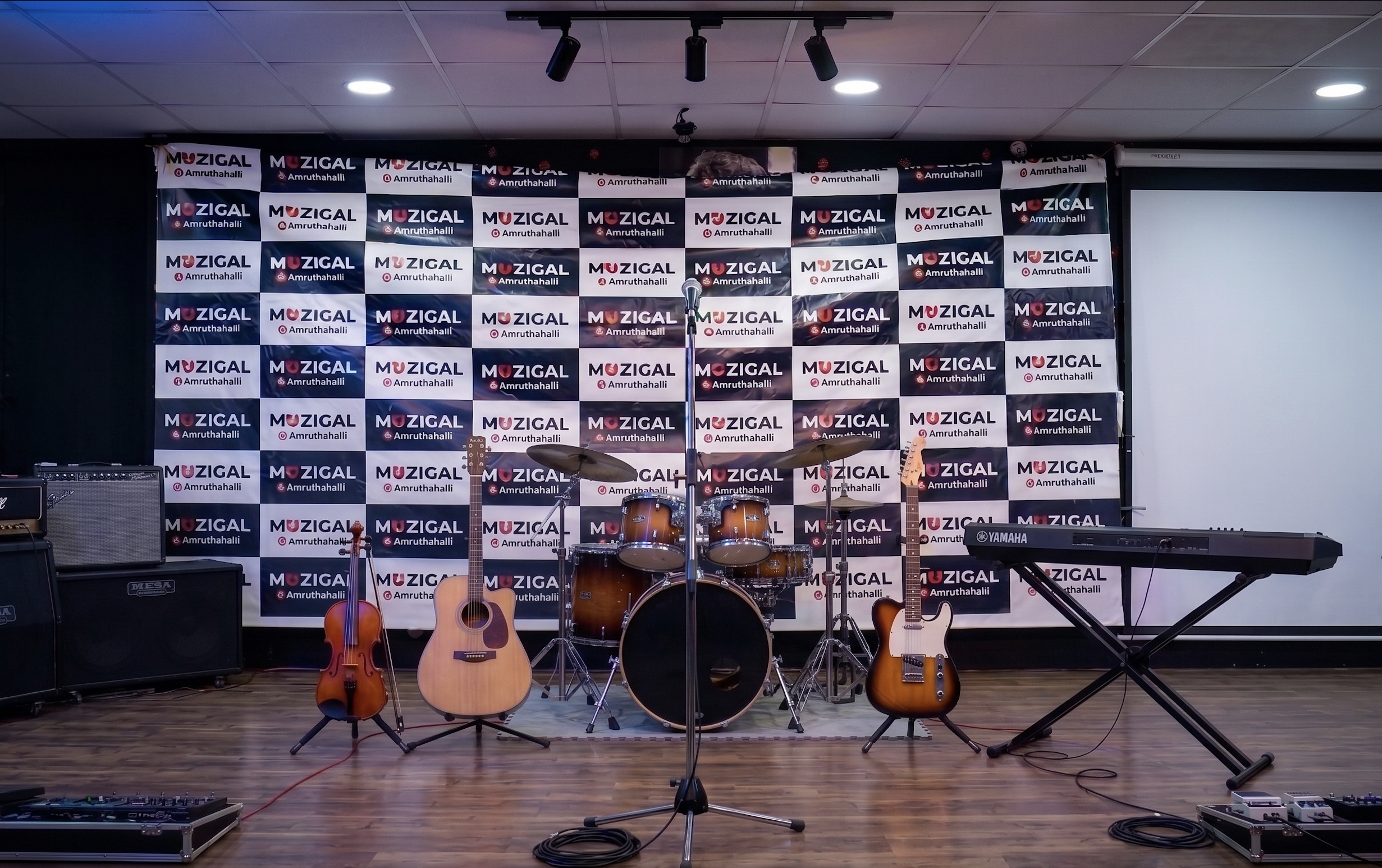 Live Open Mic Performance at Muzigal Revive Studio